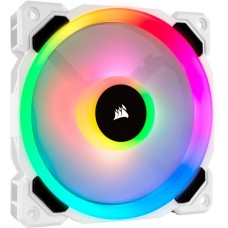 Corsair LL120 120-mm-RGB-LED-PWM-Lüfter, Gehäuselüfter(weiß, Single Pack)
