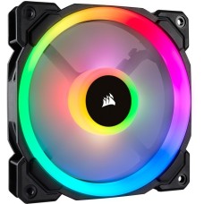 Corsair LL120 RGB PWM, Gehäuselüfter(schwarz, Single Pack, ohne Controller)