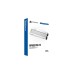 Corsair MP600 PRO LPX 2 TB, SSD(weiß, PCIe 4.0 x4, NVMe 1.4, M.2 2280)
