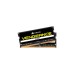 Corsair SO-DIMM 16 GB DDR4-2400 (2x 8 GB) Dual-Kit, Arbeitsspeicher(schwarz, CMSX16GX4M2A2400C16, Vengeance)