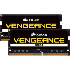 Corsair SO-DIMM 16 GB DDR4-2933 (2x 8 GB) Dual-Kit, Arbeitsspeicher(schwarz, CMSX16GX4M2A2933C19, Vengeance)