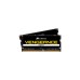 Corsair SO-DIMM 16 GB DDR4-2933 (2x 8 GB) Dual-Kit, Arbeitsspeicher(schwarz, CMSX16GX4M2A2933C19, Vengeance)
