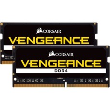 Corsair SO-DIMM 16 GB DDR4-3200 (2x 8 GB) Dual-Kit, Arbeitsspeicher(schwarz, CMSX16GX4M2A3200C22, Vengeance)