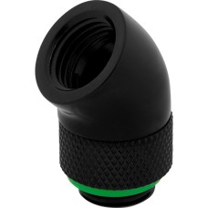 Corsair XF 45° Rotary Adapter Twin Pack, Verbindung(schwarz, kompatibel mit CORSAIR XF Fittings)