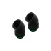Corsair XF 45° Rotary Adapter Twin Pack, Verbindung(schwarz, kompatibel mit CORSAIR XF Fittings)