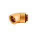 Corsair XF 45° Rotary Adapter Twin Pack, Verbindung(gold, kompatibel mit CORSAIR XF Fittings)