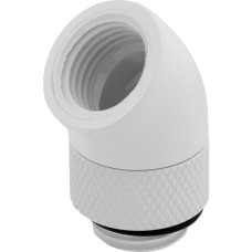 Corsair XF 45° Rotary Adapter Twin Pack, Verbindung(weiß, kompatibel mit CORSAIR XF Fittings)
