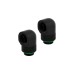Corsair XF 90° Rotary Adapter Twin Pack, Verbindung(schwarz, kompatibel mit CORSAIR XF Fittings)