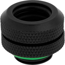 Corsair XF Hardline Fittings Four Pack, Verbindung(schwarz, kompatibel mit 12 mm OD-Hardline Tubing)