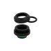 Corsair XF Hardline Fittings Four Pack, Verbindung(schwarz, kompatibel mit 12 mm OD-Hardline Tubing)