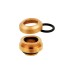Corsair XF Hardline Fittings Four Pack, Verbindung(gold, kompatibel mit 12 mm OD-Hardline Tubing)