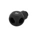Corsair XF Rotary Y-Splitter, Verbindung(schwarz, kompatibel mit CORSAIR XF Fittings)