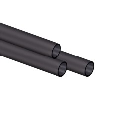 Corsair XT Hardline Satin 12 mm, Rohr(schwarz (matt), 3x 12 mm Tube mit 1 Meter Länge, satiniert)