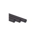 Corsair XT Hardline Satin 12 mm, Rohr(schwarz (matt), 3x 12 mm Tube mit 1 Meter Länge, satiniert)