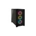 Corsair iCUE 4000D RGB AIRFLOW, Tower-Gehäuse(schwarz, Tempered Glass)