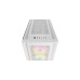 Corsair iCUE 5000D RGB AIRFLOW True White, Tower-Gehäuse(weiß, Tempered Glass)