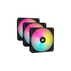 Corsair iCUE AR120 Digital RGB 120-mm-PWM, Gehäuselüfter(schwarz, Dreierpack)