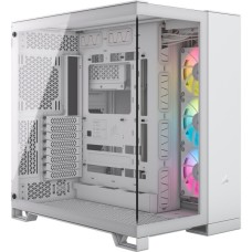Corsair iCUE LINK 6500X RGB, Tower-Gehäuse(weiß, Tempered Glass x 2)