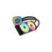 Corsair iCUE LINK H100i LCD Liquid CPU Cooler , Wasserkühlung(schwarz)