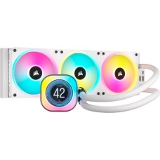 Corsair iCUE LINK H150i LCD Liquid CPU Cooler White, Wasserkühlung(weiß)