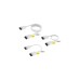 Corsair iCUE LINK Kabel-Kit, 600 / 200 / 100mm, gerade(weiß, 5-teilig)