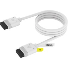 Corsair iCUE LINK Kabel, 600mm, gerade(weiß, 1 Stück)