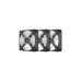 Corsair iCUE LINK QX120 RGB 120-mm-PWM-Lüfter, Gehäuselüfter(schwarz, Starter-Kit)