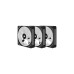 Corsair iCUE LINK QX120 RGB 120-mm-PWM-Lüfter, Gehäuselüfter(schwarz, Starter-Kit)
