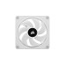 Corsair iCUE LINK QX120 RGB 120-mm-PWM-Lüfter, Gehäuselüfter(weiß, Erweiterungskit)