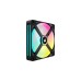 Corsair iCUE LINK QX140 RGB 140-mm-PWM-Lüfter, Gehäuselüfter(schwarz, Erweiterungskit)