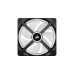 Corsair iCUE LINK QX140 RGB 140-mm-PWM-Lüfter, Gehäuselüfter(schwarz, Erweiterungskit)