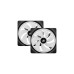 Corsair iCUE LINK QX140 RGB 140-mm-PWM-Lüfter, Gehäuselüfter(schwarz, Starter-Kit)