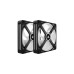 Corsair iCUE LINK QX140 RGB 140-mm-PWM-Lüfter, Gehäuselüfter(schwarz, Starter-Kit)