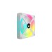 Corsair iCUE LINK QX140 RGB 140-mm-PWM-Lüfter, Gehäuselüfter(weiß, Erweiterungskit)