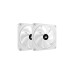 Corsair iCUE LINK QX140 RGB 140-mm-PWM-Lüfter, Gehäuselüfter(weiß, Starter-Kit)