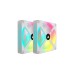 Corsair iCUE LINK QX140 RGB 140-mm-PWM-Lüfter, Gehäuselüfter(weiß, Starter-Kit)