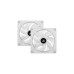 Corsair iCUE LINK QX140 RGB 140-mm-PWM-Lüfter, Gehäuselüfter(weiß, Starter-Kit)