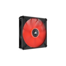 Corsair iCUE ML140 ELITE Red Premium 140x140x25, Gehäuselüfter(schwarz/rot, Einzellüfter)