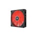 Corsair iCUE ML140 ELITE Red Premium 140x140x25, Gehäuselüfter(schwarz/rot, Einzellüfter)