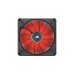 Corsair iCUE ML140 ELITE Red Premium 140x140x25, Gehäuselüfter(schwarz/rot, Einzellüfter)