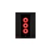 Corsair iCUE ML140 ELITE Red Premium 140x140x25, Gehäuselüfter(schwarz/rot, Einzellüfter)