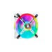 Corsair iCUE QL120 RGB 120x120x25, Gehäuselüfter(weiß, einzelner Lüfter ohne Controller)