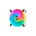 Corsair iCUE QL120 RGB 120x120x25, Gehäuselüfter(weiß, einzelner Lüfter ohne Controller)