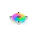 Corsair iCUE QL120 RGB 3er 120x120x25, Gehäuselüfter(weiß, 3er Pack, inkl Lighting Node CORE)