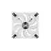 Corsair iCUE QL120 RGB 3er 120x120x25, Gehäuselüfter(weiß, 3er Pack, inkl Lighting Node CORE)