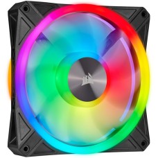Corsair iCUE QL140 RGB 140x140x25, Gehäuselüfter(schwarz, einzelner Lüfter ohne Controller)