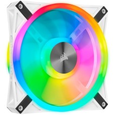 Corsair iCUE QL140 RGB 140x140x25, Gehäuselüfter(weiß, einzelner Lüfter ohne Controller)