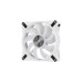 Corsair iCUE QL140 RGB 2er 140x140x25, Gehäuselüfter(weiß, 2er Pack, inkl Lighting Node CORE)