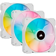 Corsair iCUE SP120 RGB E ELITE Performance 3x 120x120x25, Gehäuselüfter(weiß, 3er Pack, inkl Lighting Node CORE)