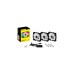 Corsair iCUE SP120 RGB Elite Performance 3er 120x120x25, Gehäuselüfter(schwarz/transparent, 3er Pack, inkl. iCUE Lighting Node CORE)